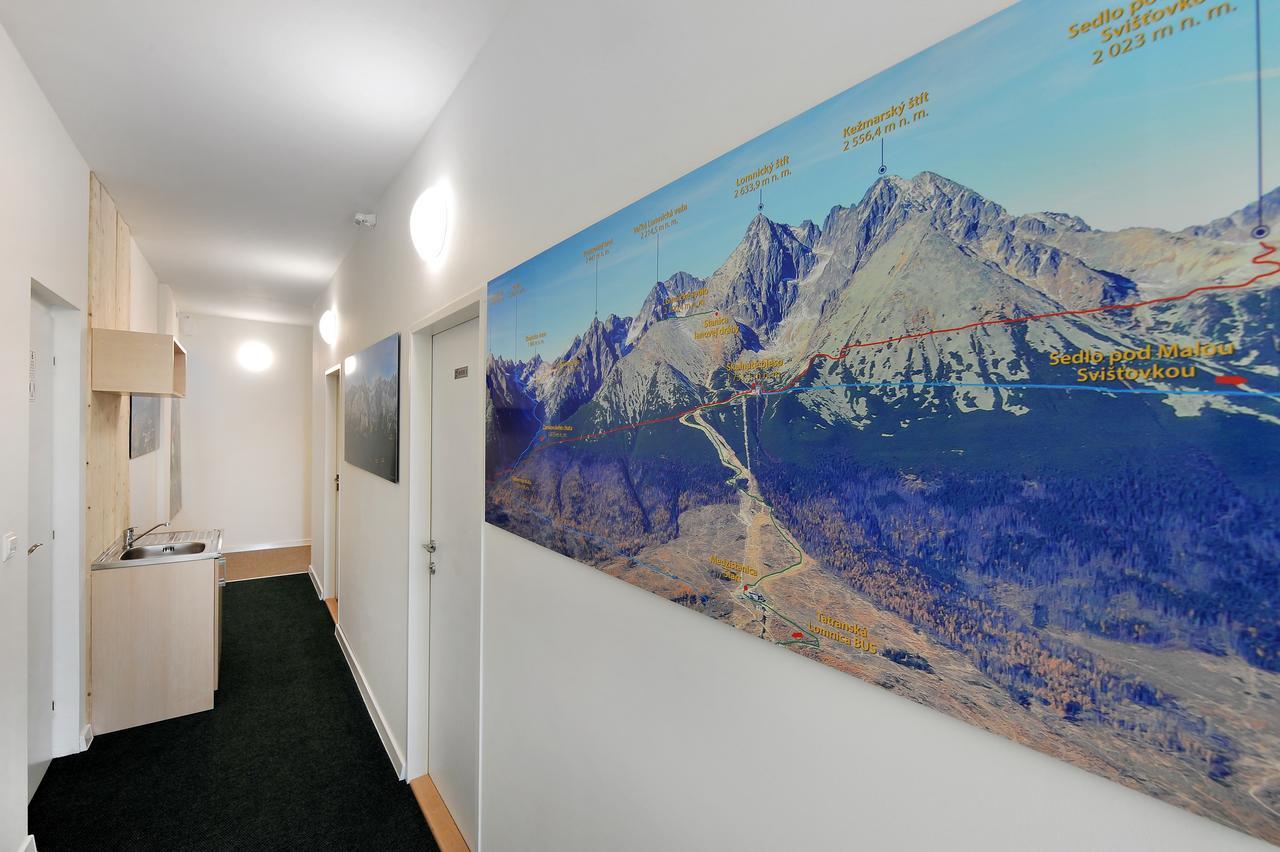 Bel Hostel Tátralomnic Kültér fotó
